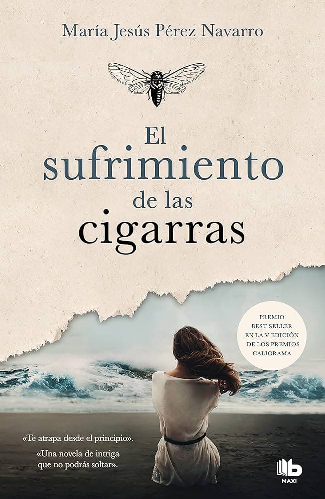 Cubierta de El sufrimiento de las cigarras