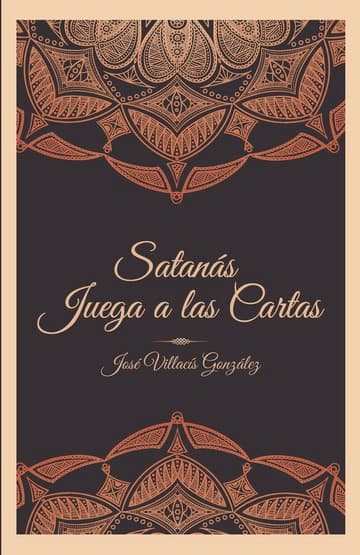 Cubierta de Satanás juega a las cartas