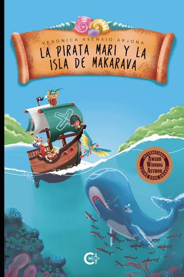 Cubierta de La pirata Mari y la isla de Makarava