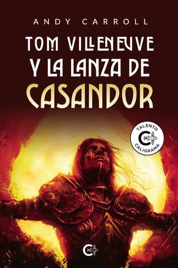 Cubierta de Tom Villeneuve y la lanza de Casandor