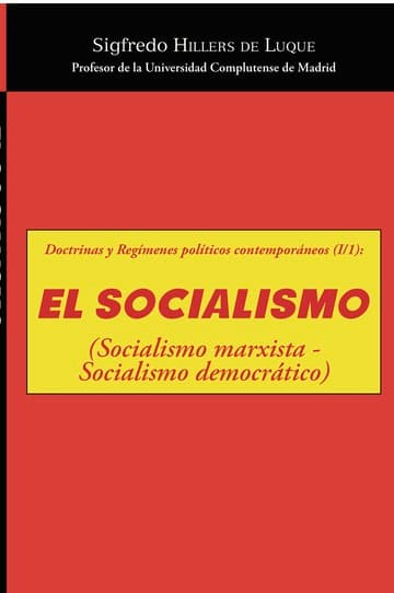 Cubierta de El socialismo