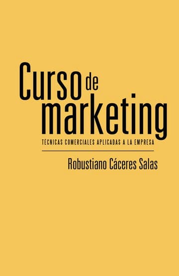 Cubierta de Curso de marketing