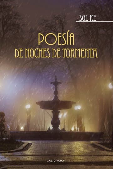 Cubierta de Poesía de noches de tormenta
