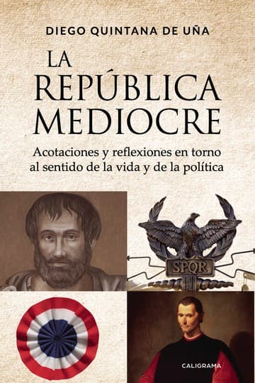 Cubierta de La república mediocre