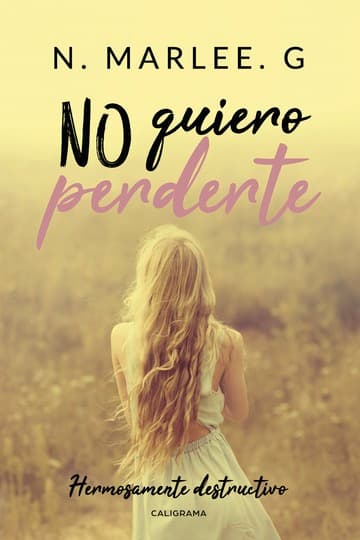 Cubierta de No quiero perderte