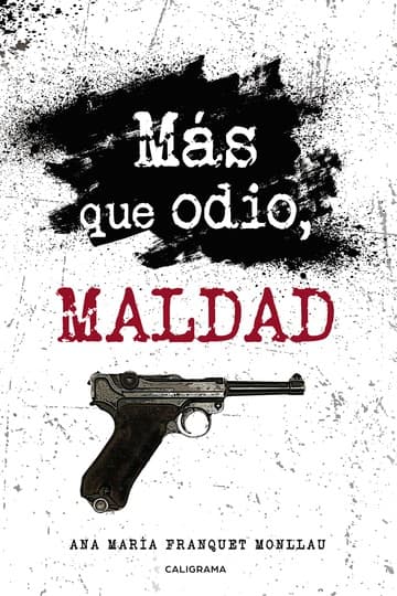 Cubierta de Más que odio, maldad
