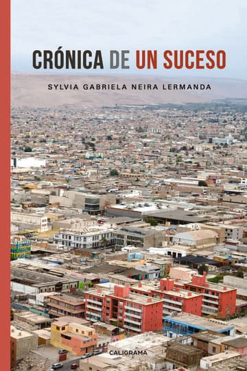 Cubierta de Crónica de un suceso