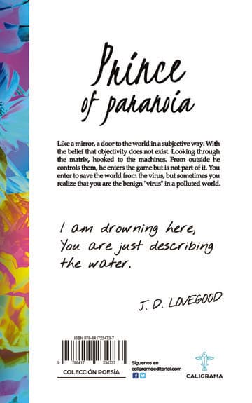 Cubierta de Prince of paranoia