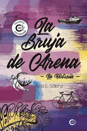 Cubierta de La bruja de arena. La historia
