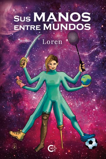 Cubierta de Sus manos entre mundos