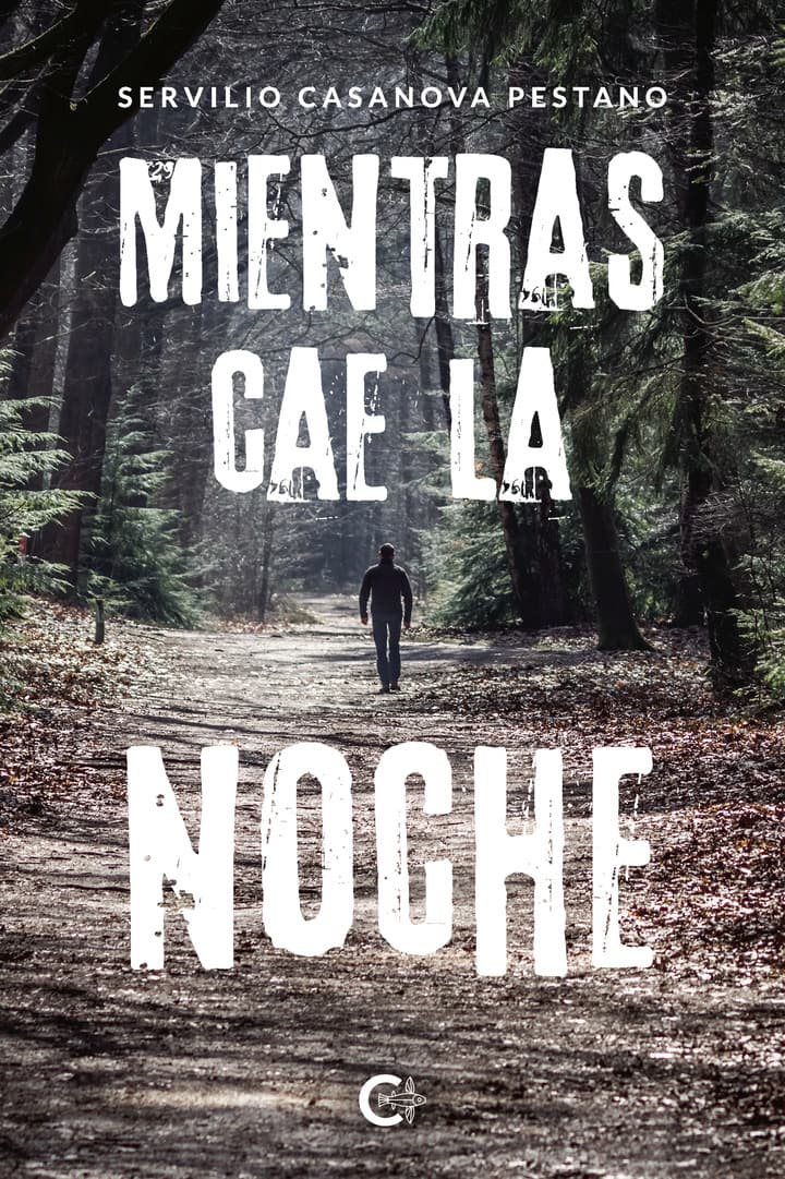 Cubierta de Mientras cae la noche